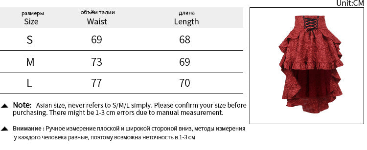 Patchwork Hip Skirt Elegant Slim High Waist Lace-up Waist-controlled Trailing Skirt Women