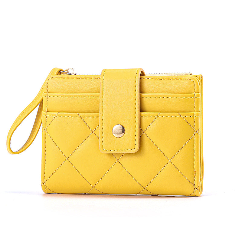 Simple And Niche Women's Short Wallet