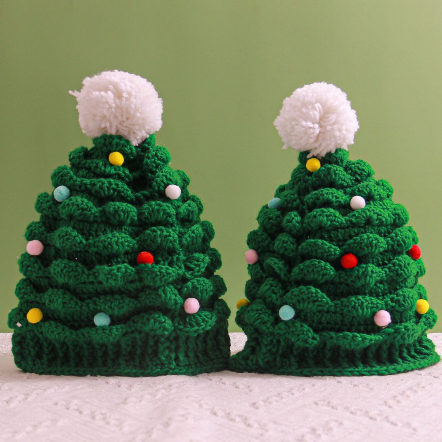 Handmade Knitted Winter Warm Parent-child Hat