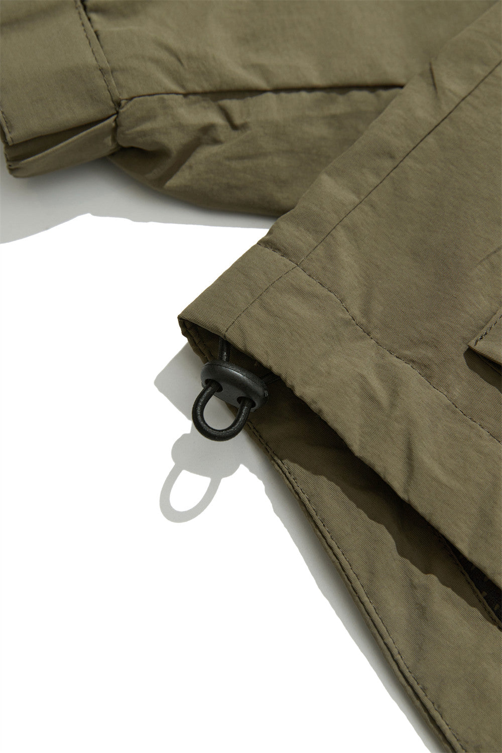 Hooded Multi-pocket Technical Work Jacket Men's