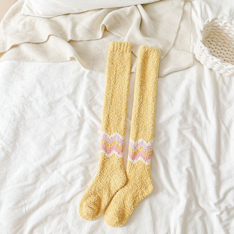 Long Tube Warm Keeping Floor Sleep Knee Socks