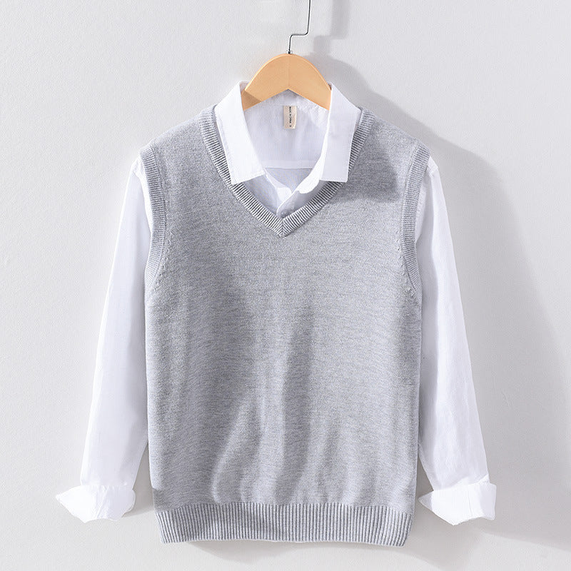 Men's Vest Business Casual V Neck