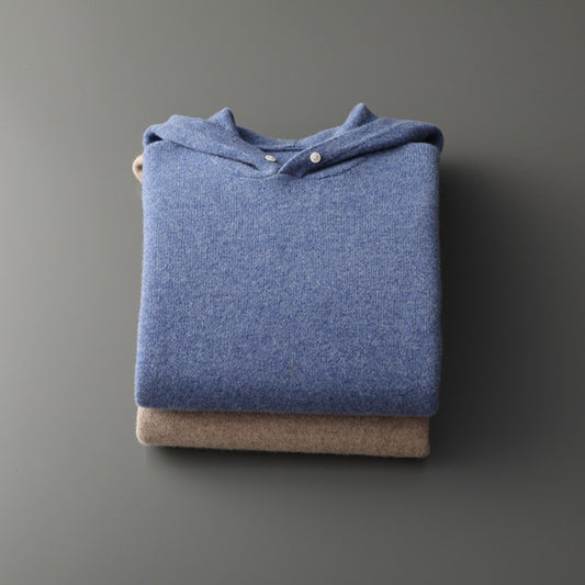 Men's Fashion Casual Knitted Hoodie