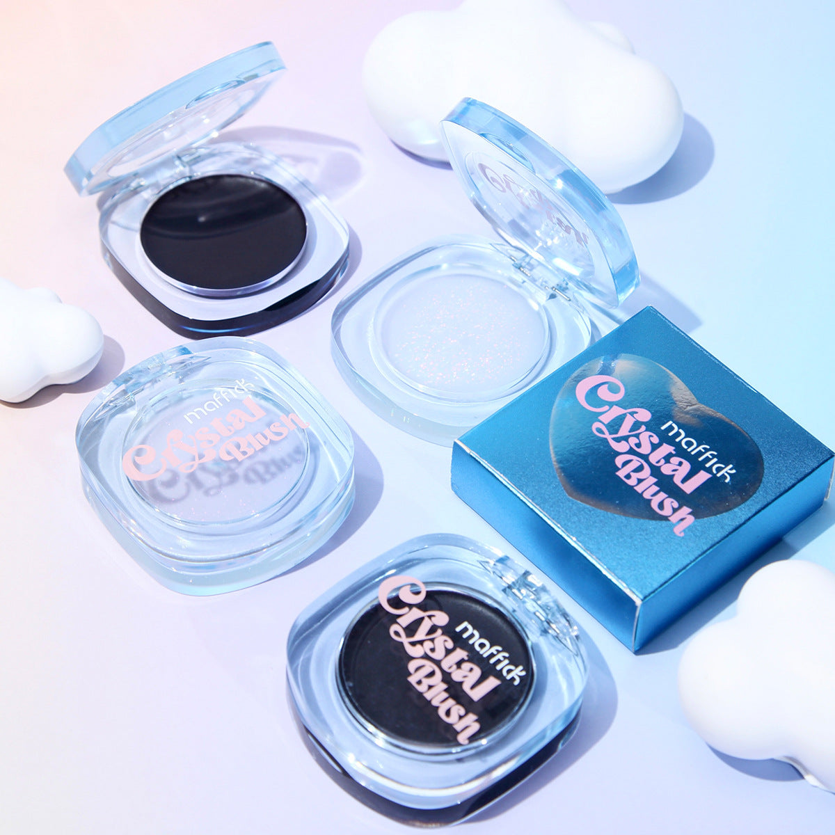 Temperature Change Transparent Crystal Color Change Highlight Blusher