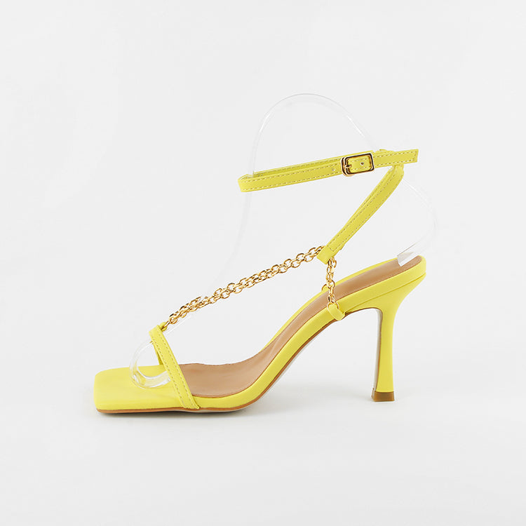 Purple Word With Stiletto Heel Women's Shoes