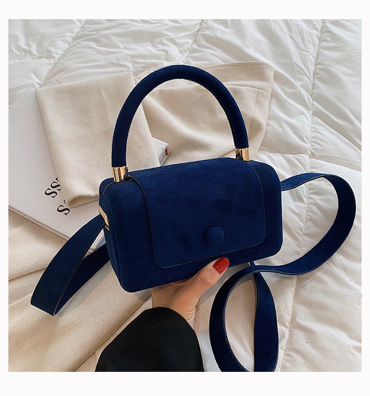 Women's New Popular Frosted One-shoulder Messenger Handbag