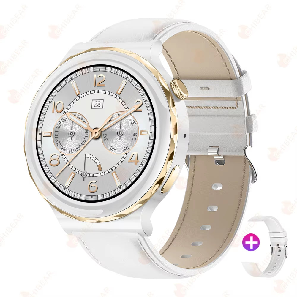 2024 New Fashion Women Smart Watch Heart Rate GPS Sport Fitness Watch Waterproof Voice Calling Smart Watch for Huawei Watch GT3