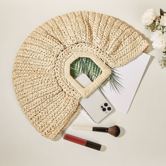 Women's Fashion Casual Vintage Hand-carried Straw Bag