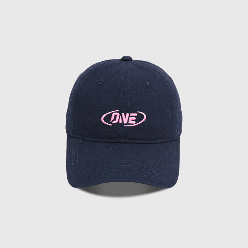 Minimalist Casual Versatile Personality Letter Thorn Brim Peaked Cap