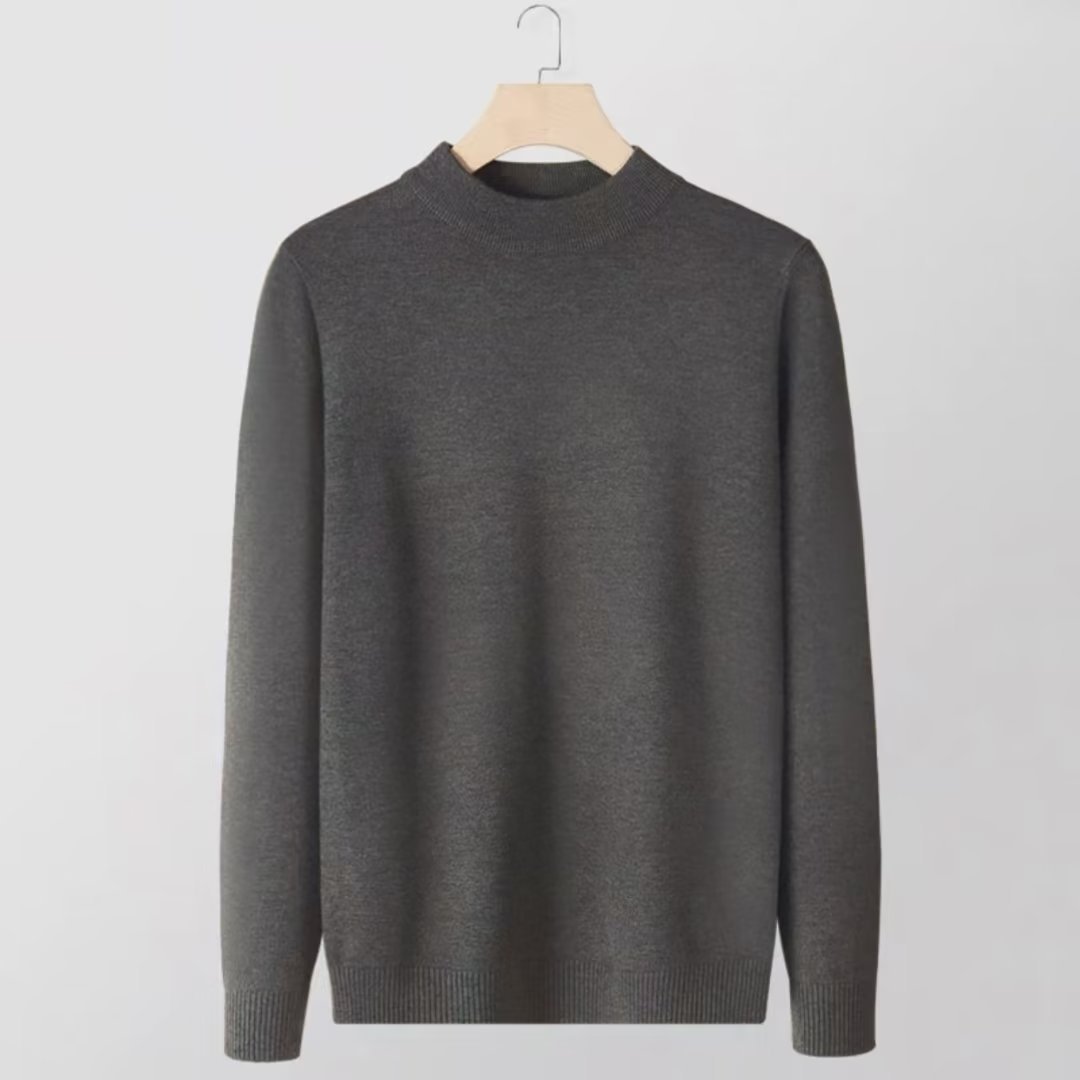Knitted Base-Layer Casual Men's Wholesale Tops