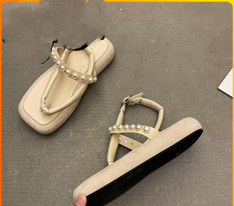 Women's Summer New Style Flat Flip Flops Sandals