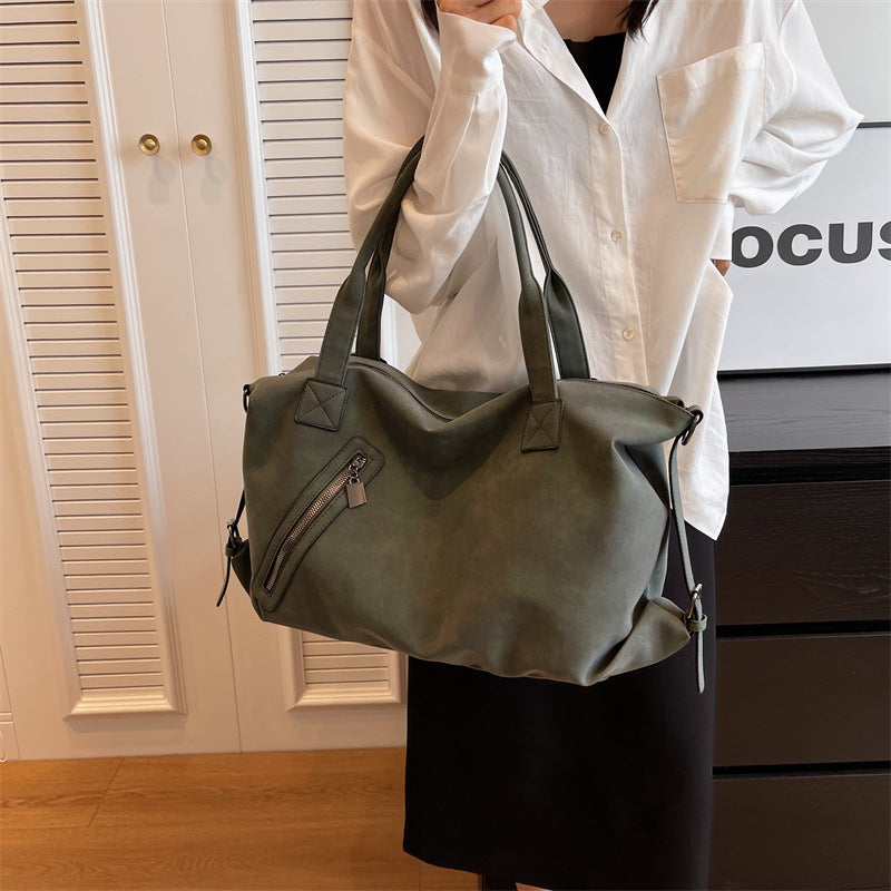 Casual Large Capacity Women's Fashion Retro Shoulder Bag
