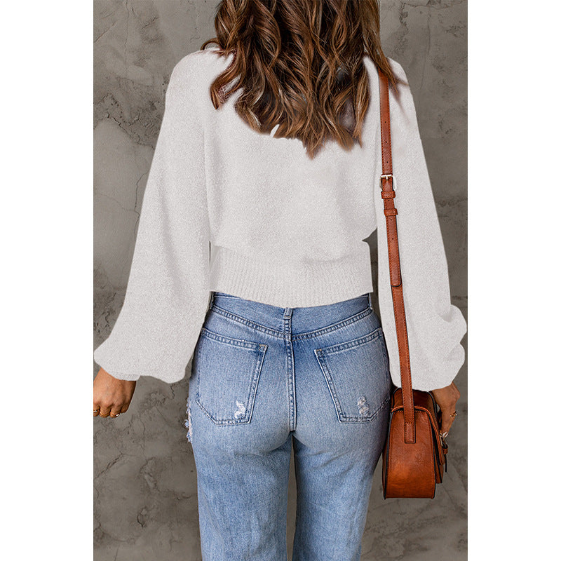 Women's Casual All-matching Knitted Sweater