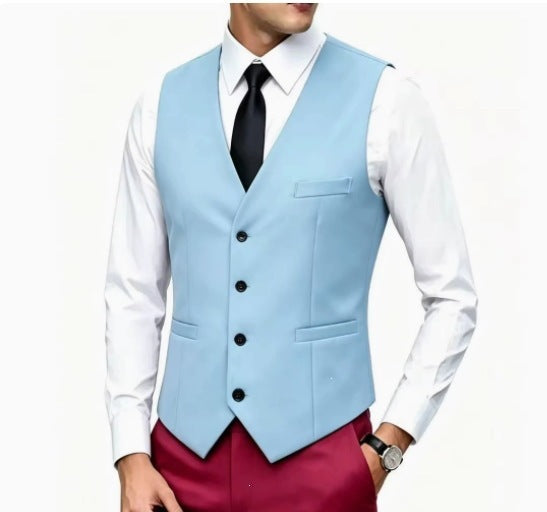 Men's Fashion V-Neck Casual Suit Vest