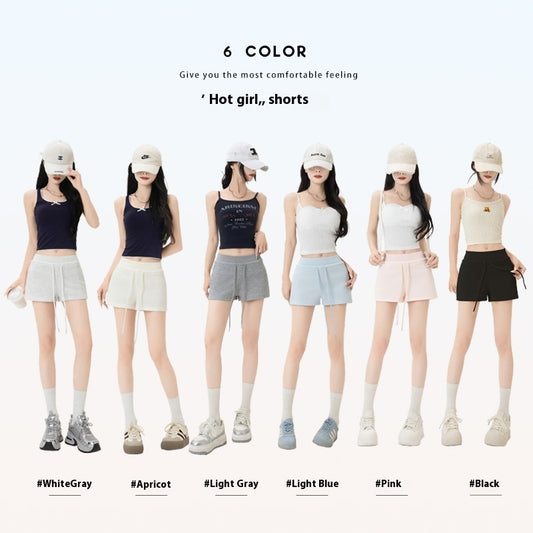 Hot Girl Style Casual Sports Shorts For Women