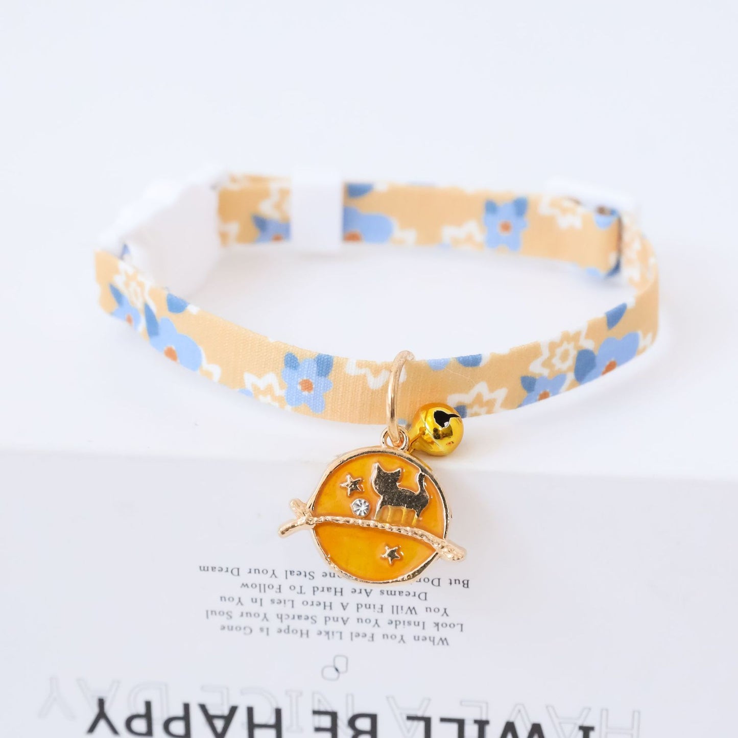 Pet Collar Kitten Dog Bell Safety Buckle