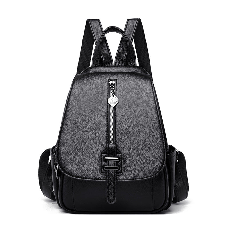 Soft Leather Ladies Backpack Practical And Fashionable Travel