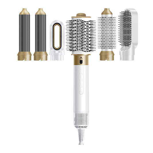 Electric Multifunctional For Curling Or Straightening Hairstyle Fluffy Shape Blowing Combs