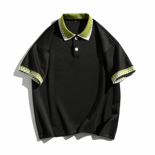 Trendy Enkel Mode Sommer Ny Kortærmet T-shirt Til Mænd