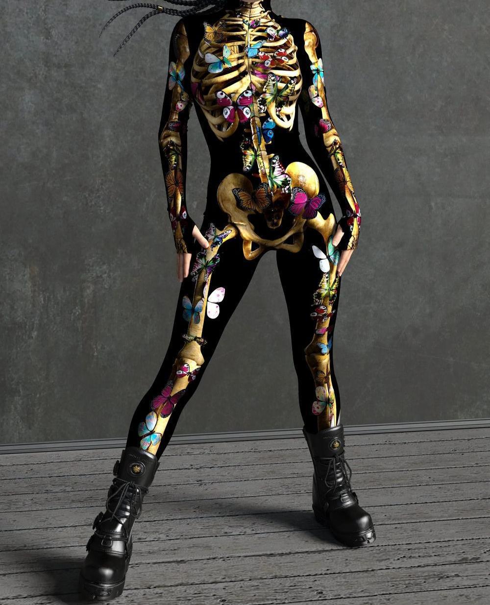 Halloween Tights 3D Digital Printing Play Costume