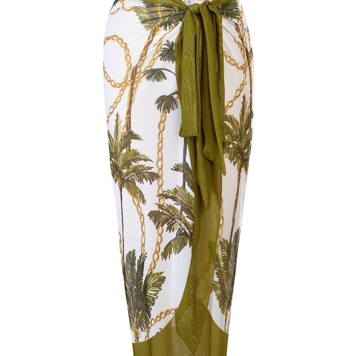 Elegant, Modest Bikini Skirt That Covers The Tummy And Creates A Slimming Silhouette