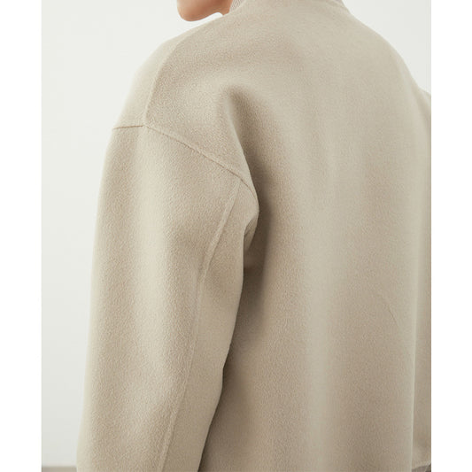 Woolen Coat Men's Short Baseball Uniform