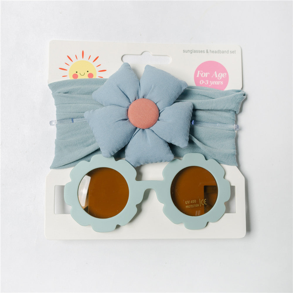 Children's Hair Band Glasses Set