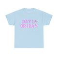 Mens And Womens 100 Cotton Short-sleeve Crew-neck T-shirt