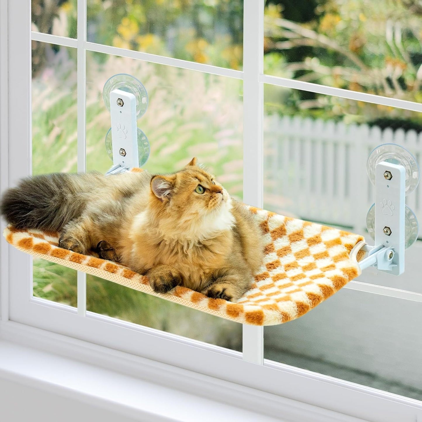 Cat Hammock Pet Cat Nest Balcony Glass