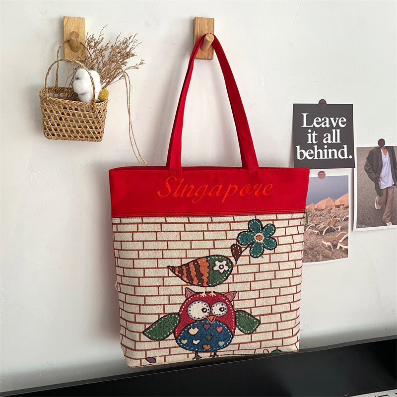 Women's Large Capacity Shopping Bag Handbag