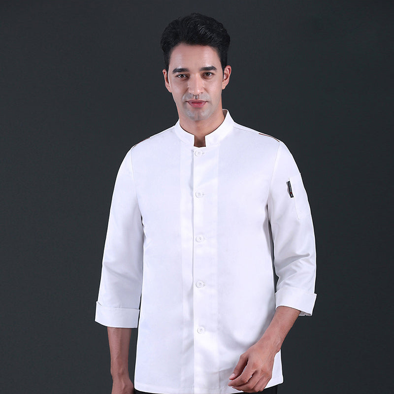 Chef's Work Clothes With Seven-cent Sleeves