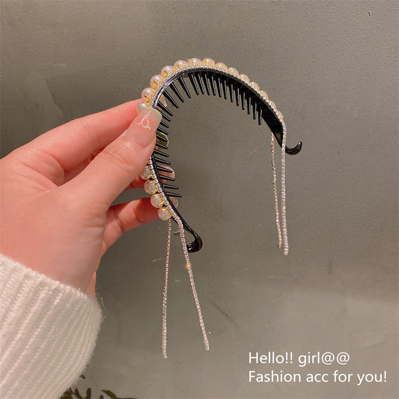 Ponytail Buckle Clip Headdress Summer