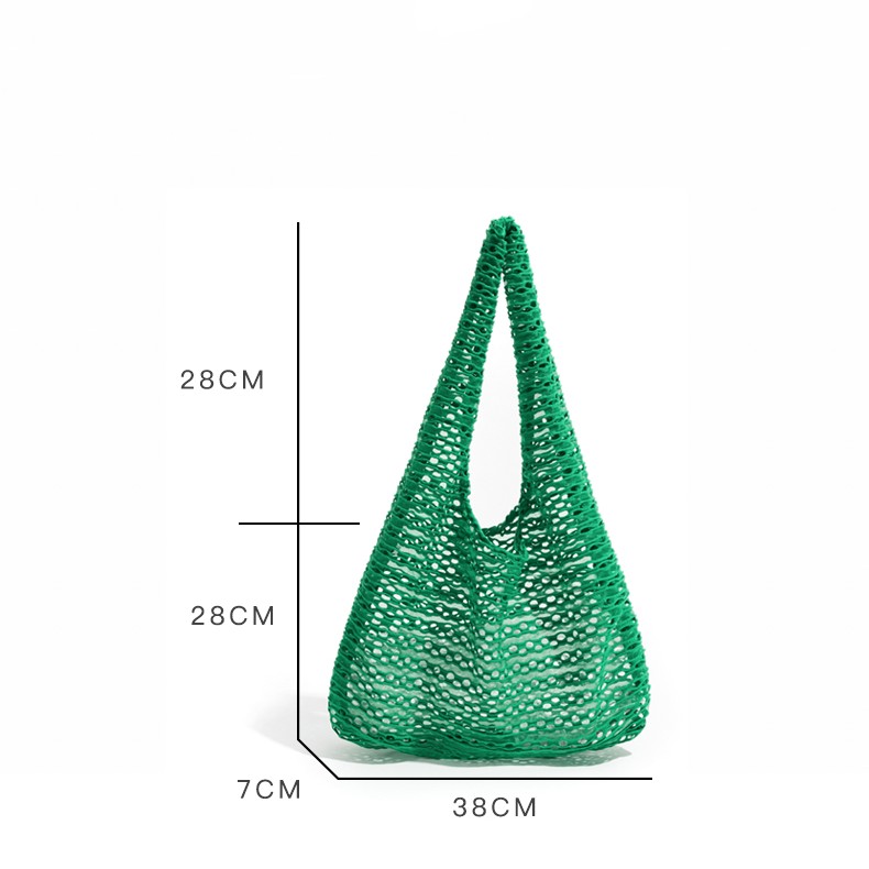 Fashionable New Simple Handbag Shoulder Bag Wool With Large Bags
