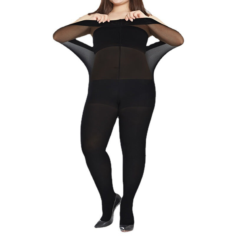 Pantyhose Large Spring And Autumn Stockings Bare Leg Artifact
