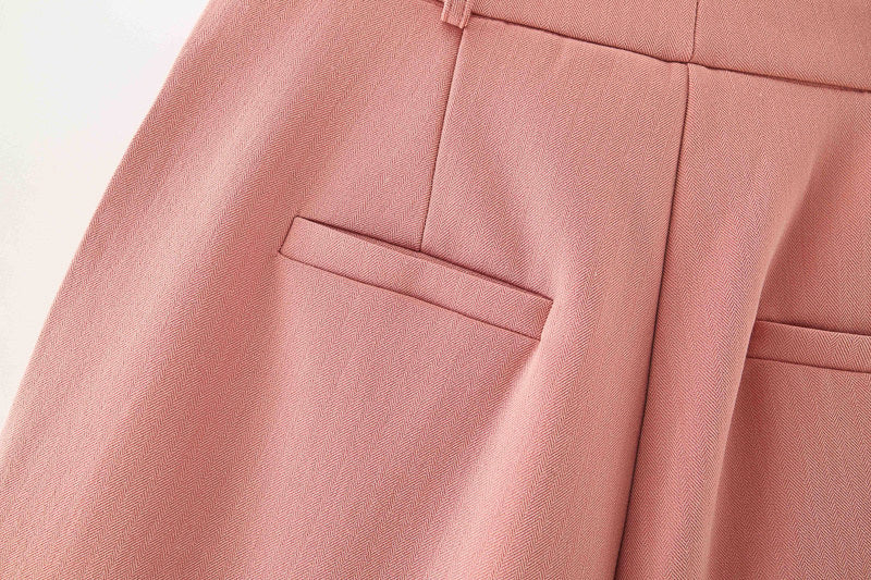 Temperament Ladies Suit Jacket High Waist Work Pants