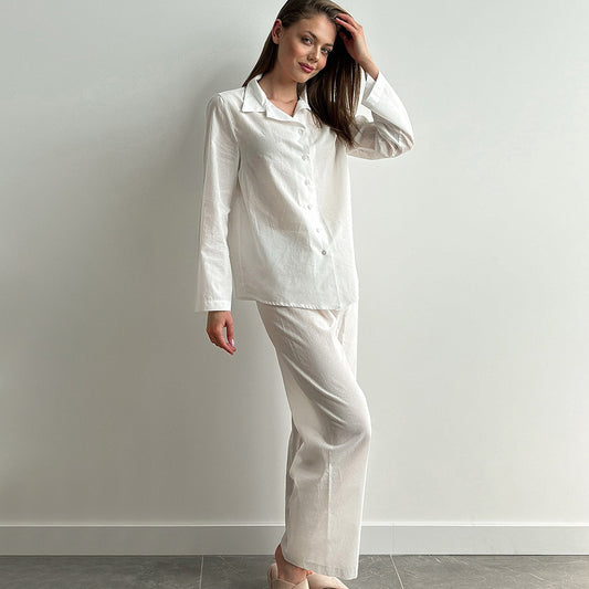 Autumn Cotton Long-sleeve Pants Set Comfortable