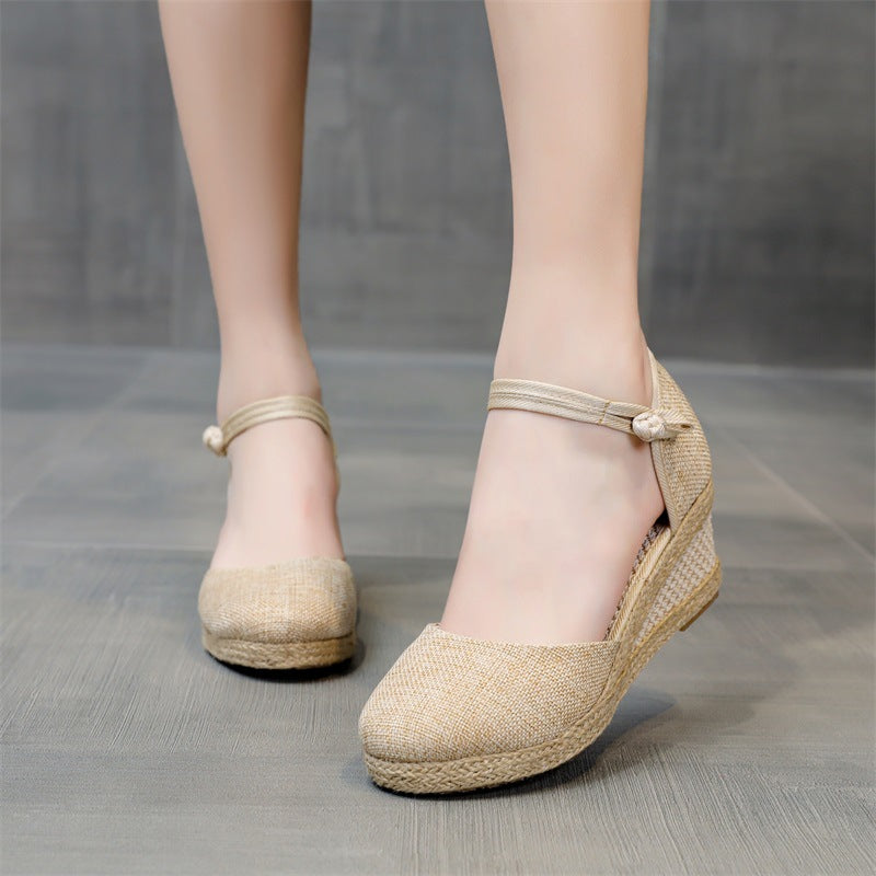 Women's Summer Wedge Casual High Heel Sandals