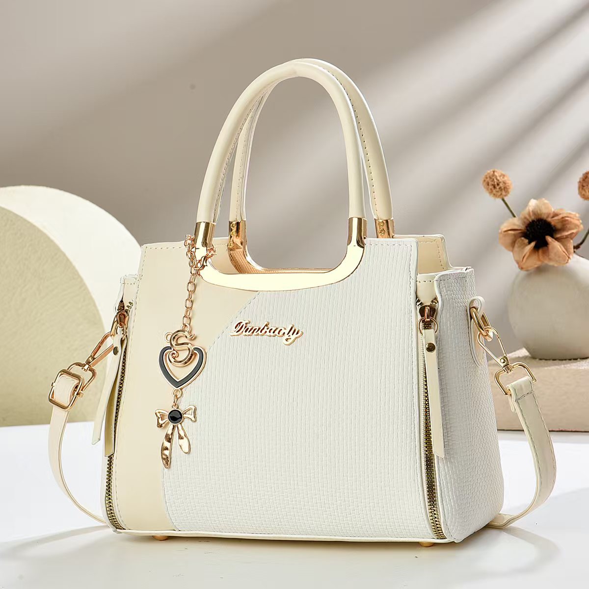Crossbody Small Square Bag Chic Handheld Tote Shoulder