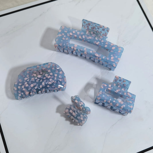 Women's Fashion Personality Rectangular Shark Clip