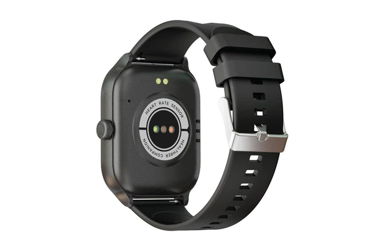 V-Fitness IP68 Smart Watch 2In Touch Screen Apple/Google Fit Tracking Black