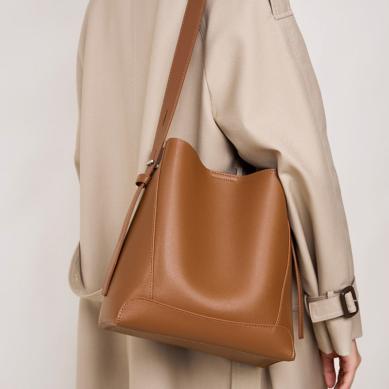 Dame Crossbody Læder Skuldertaske