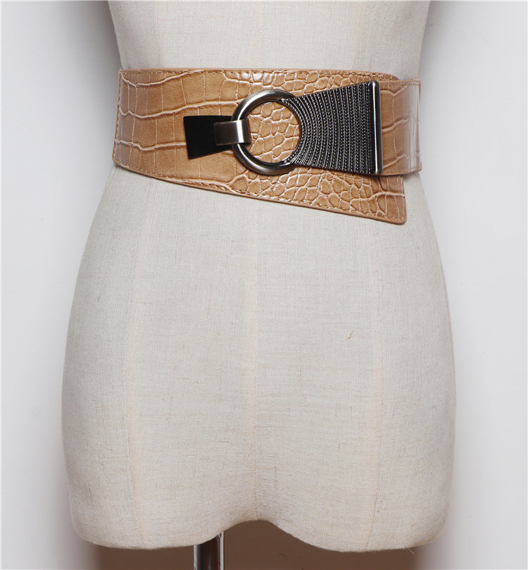 Black Elasticated Elastic Waist Waist Width
