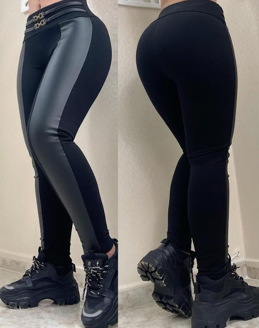 PANTBlack Solid Women's Cutout Leggings