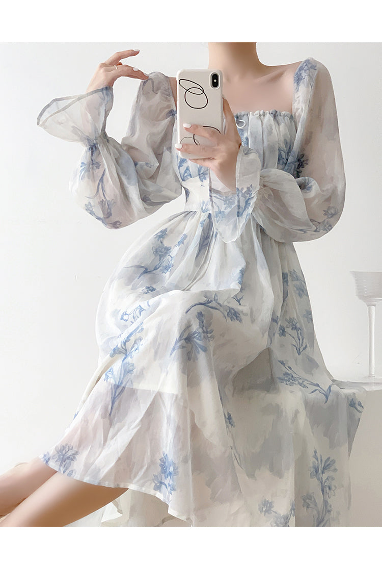 Feel Of Fairy Flower Printed Dress