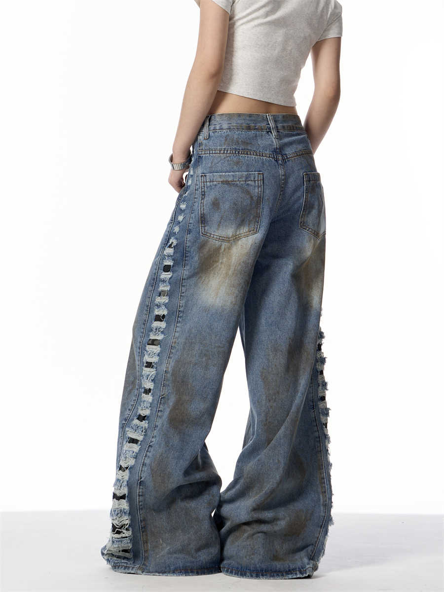 Gradient Jeans For Women's High Street