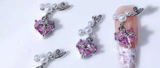Zircon Nail Art Accessories Bow Heart Moon Irregular Multi-category