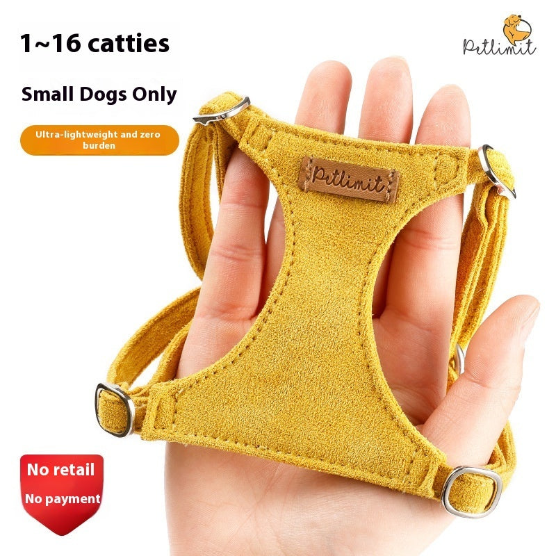 Puppy Hand Holding Rope Vest Dog Walking