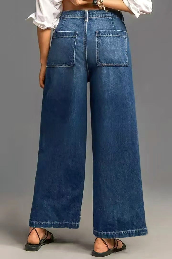 Stretch Wide-leg Pants Women's Loose Pants
