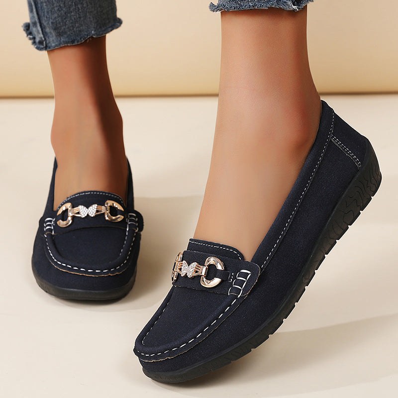 Loafer Shoes New Style Casual Flat-heeled Women's