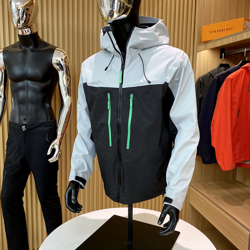 Spring Outdoor Color Matching Shell Jacket